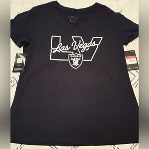 NWT Nike Las Vegas Raiders Woman's Shirt Size Large.